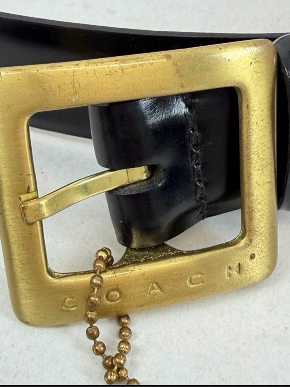 Vintage Coach Belt Medium - Picture 3 of 7